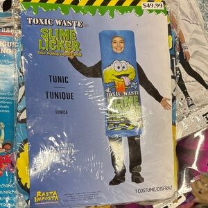 Rasta Imposta Toxic Waste Slime Licker Costume for Kids - Blue